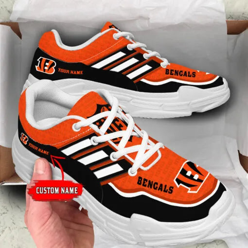 Cincinnati Bengals Personalized Chunky Sneakers 27