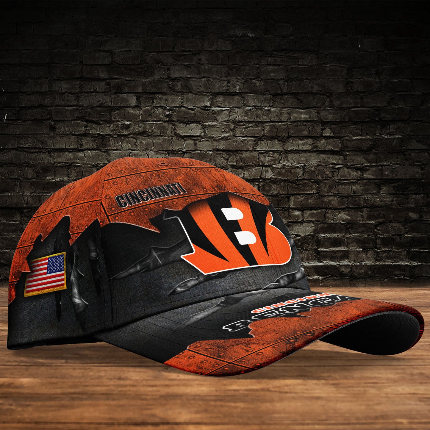 Cincinnati Bengals Personalized Classic Cap BG297