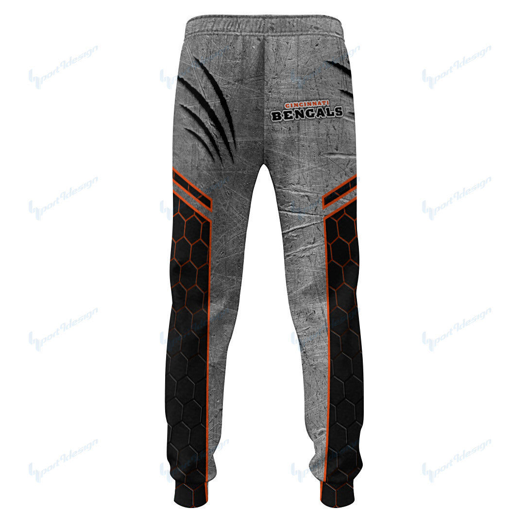 Cincinnati Bengals Personalized Hoodie and Jogger Set BG850