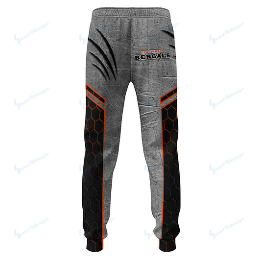 Cincinnati Bengals Personalized Hoodie and Jogger Set BG850