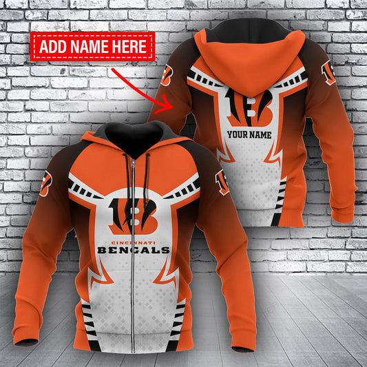 Cincinnati Bengals Personalized Hoodie BB219