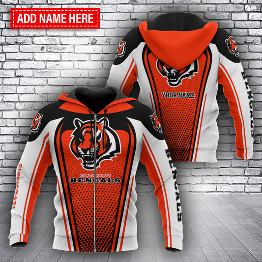 Cincinnati Bengals Personalized Hoodie BB230