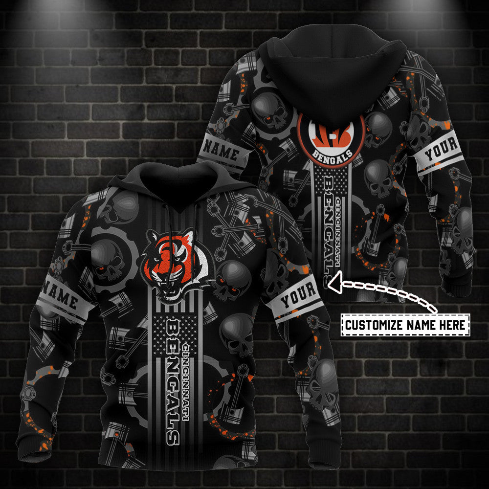 Cincinnati Bengals Personalized Hoodie BB38