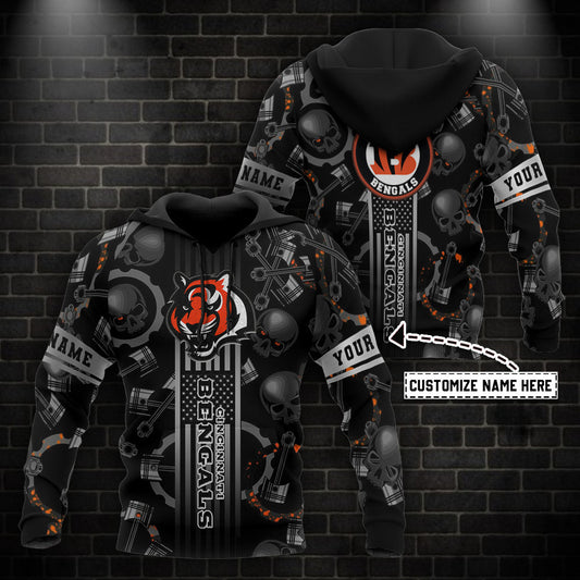 Cincinnati Bengals Personalized Hoodie BB38