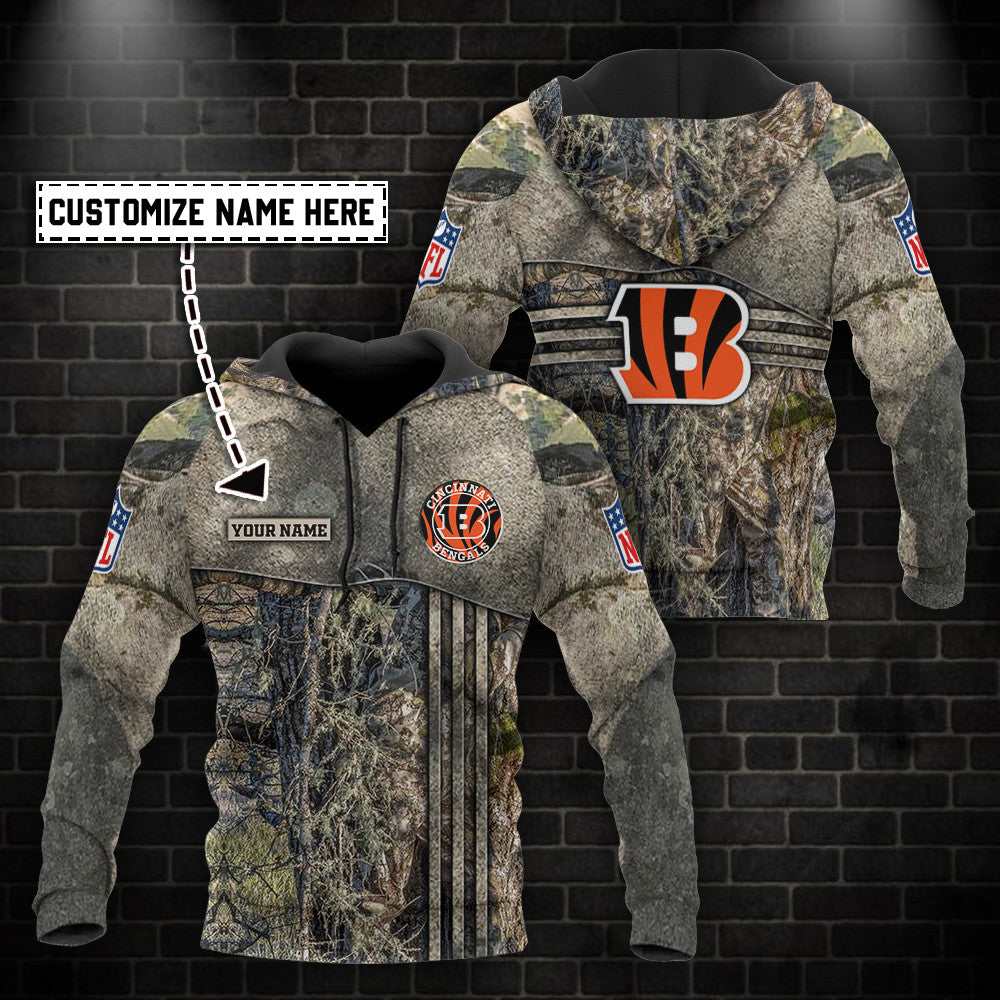 Cincinnati Bengals Personalized Hoodie BB482