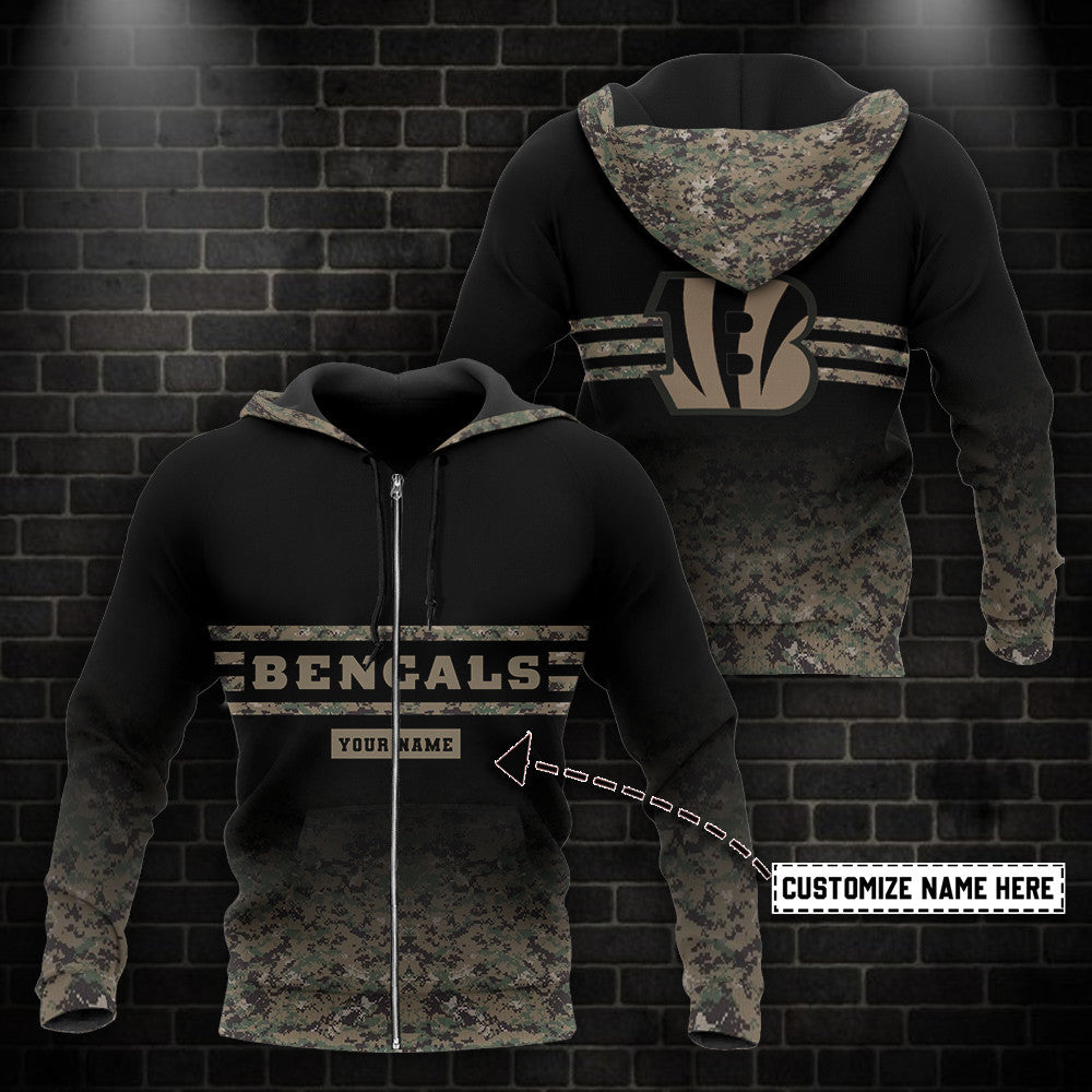 Cincinnati Bengals Personalized Hoodie BB72