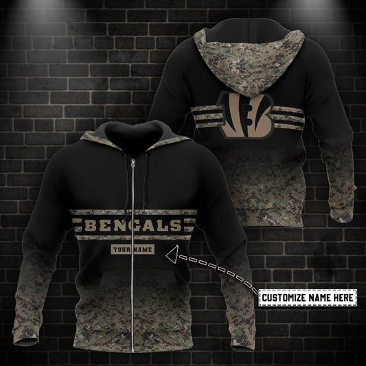 Cincinnati Bengals Personalized Hoodie BB72