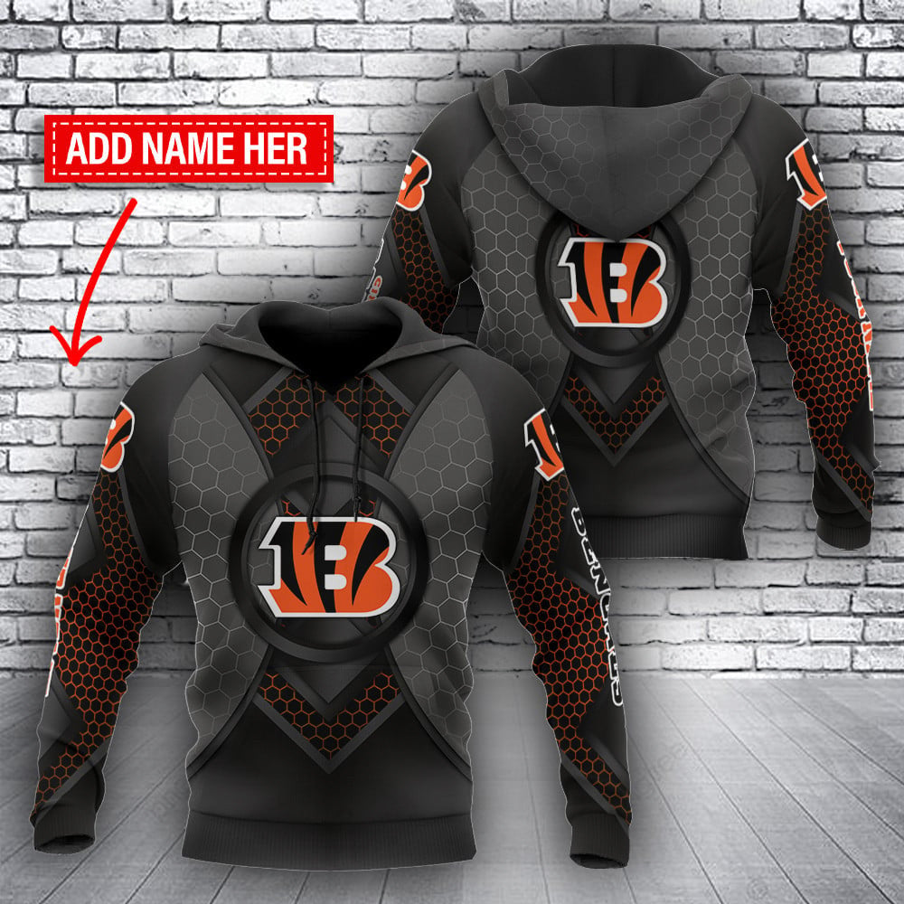 Cincinnati Bengals Personalized Hoodie BB97