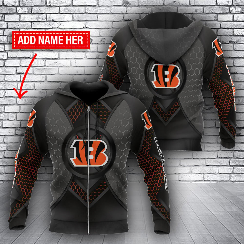 Cincinnati Bengals Personalized Hoodie BB97