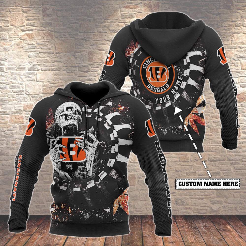 Cincinnati Bengals Personalized Hoodie BG153