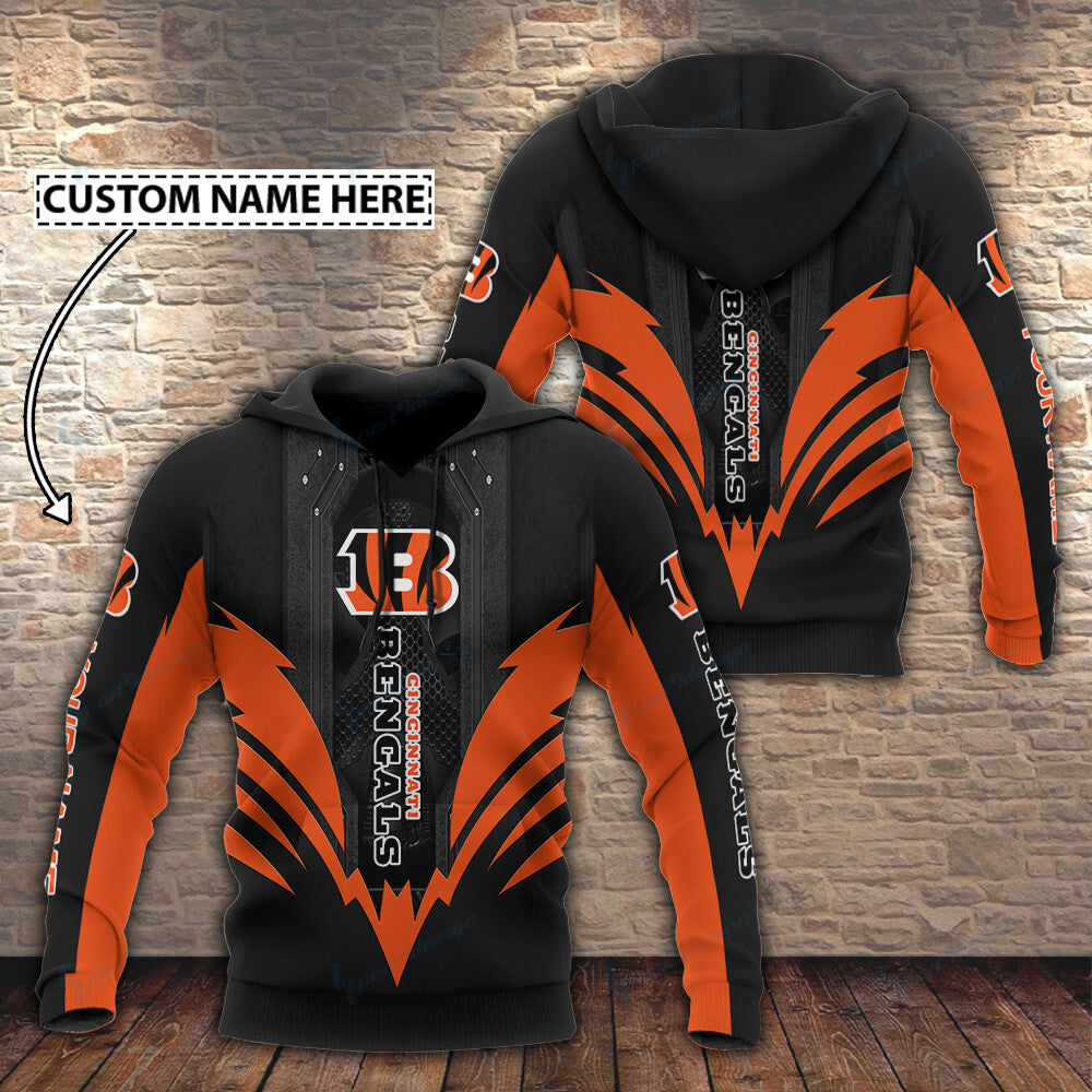 Cincinnati Bengals Personalized Hoodie BG562