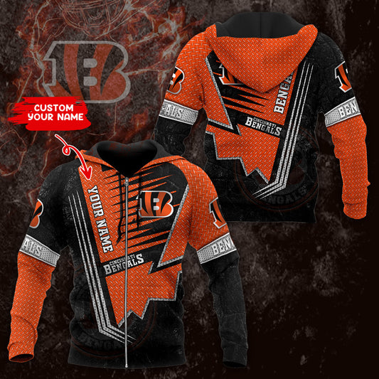 Cincinnati Bengals Personalized Hoodie BG934