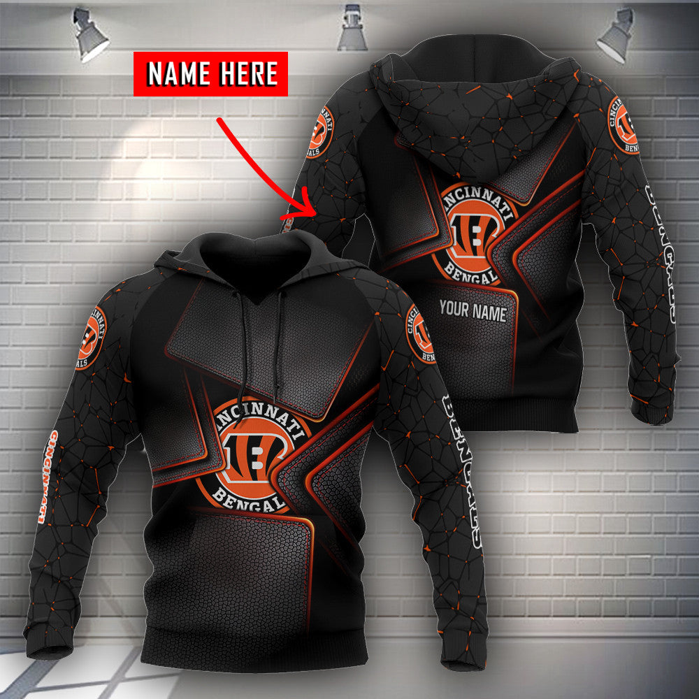 Cincinnati Bengals Personalized Hoodie BG980