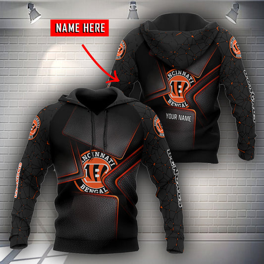 Cincinnati Bengals Personalized Hoodie BG980