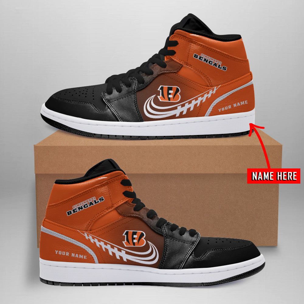 Cincinnati Bengals Personalized JShoes BG005