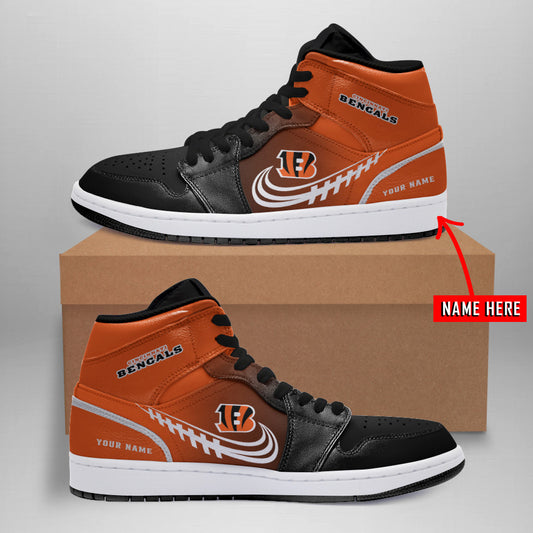 Cincinnati Bengals Personalized JShoes BG005