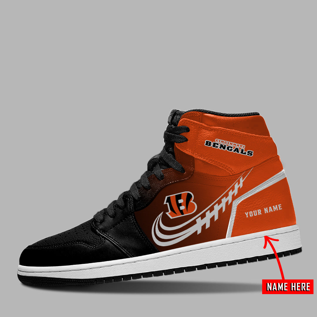 Cincinnati Bengals Personalized JShoes BG005