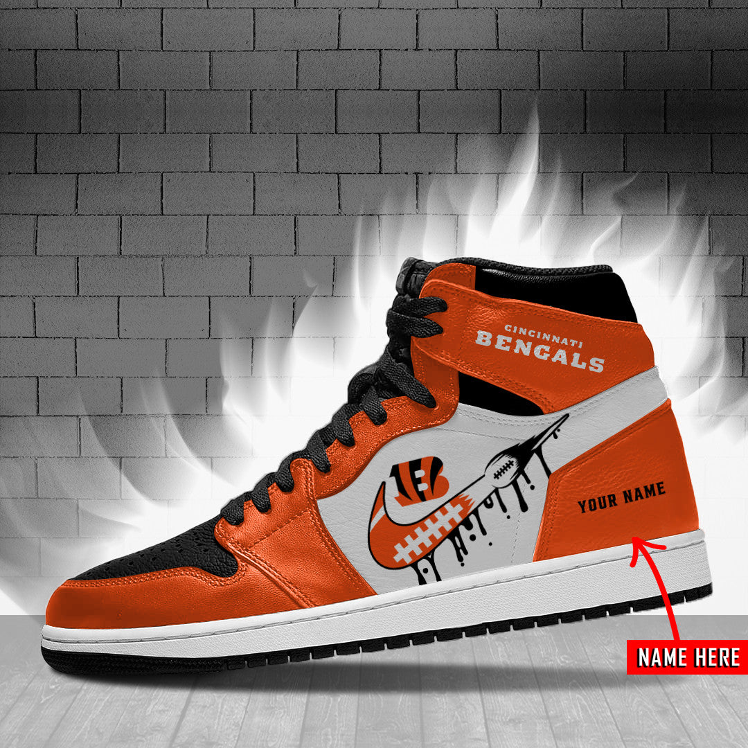 Cincinnati Bengals Personalized JShoes BG013