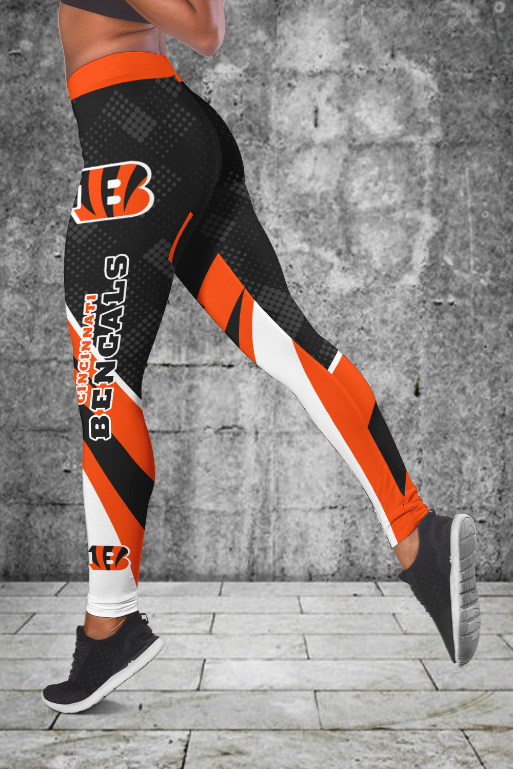 Cincinnati Bengals Personalized Leggings And Tank Top BG113