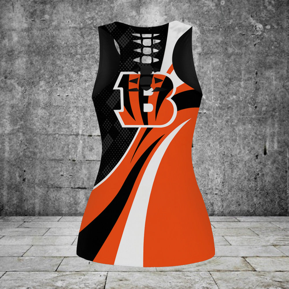 Cincinnati Bengals Personalized Leggings And Tank Top BG113