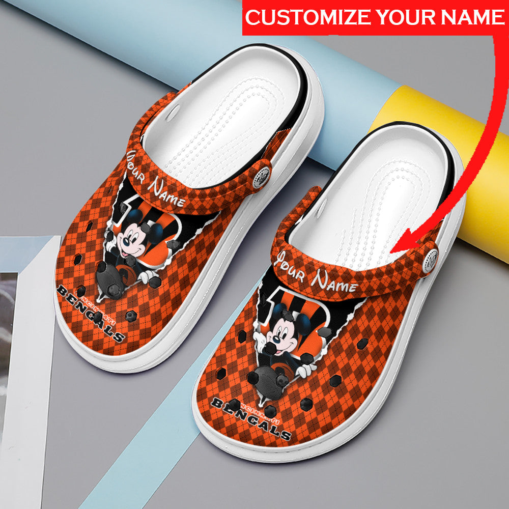 Cincinnati Bengals Personalized Limited Clog BG179