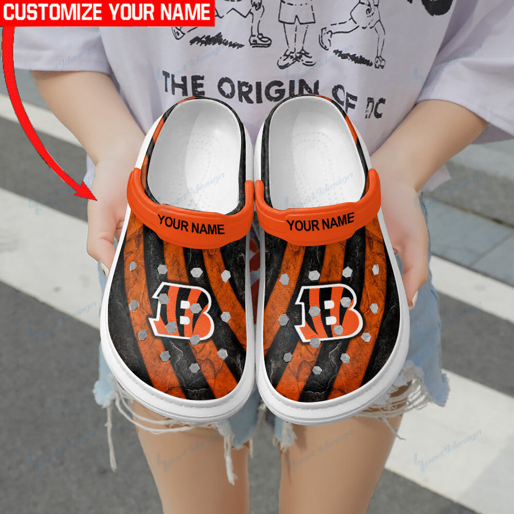 Cincinnati Bengals Personalized Limited Clog BG23