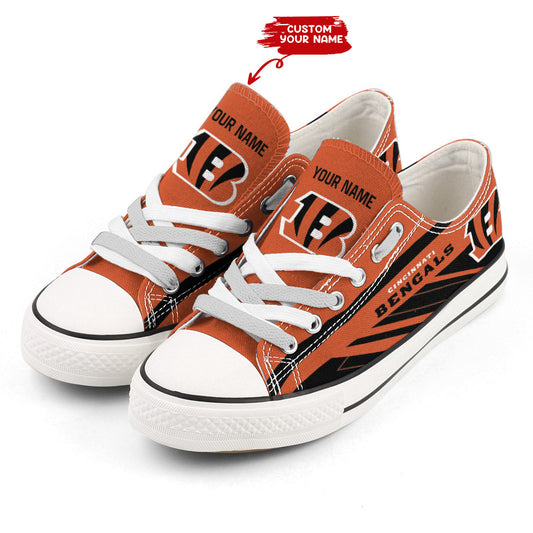 Cincinnati Bengals Personalized New Low Top BG11
