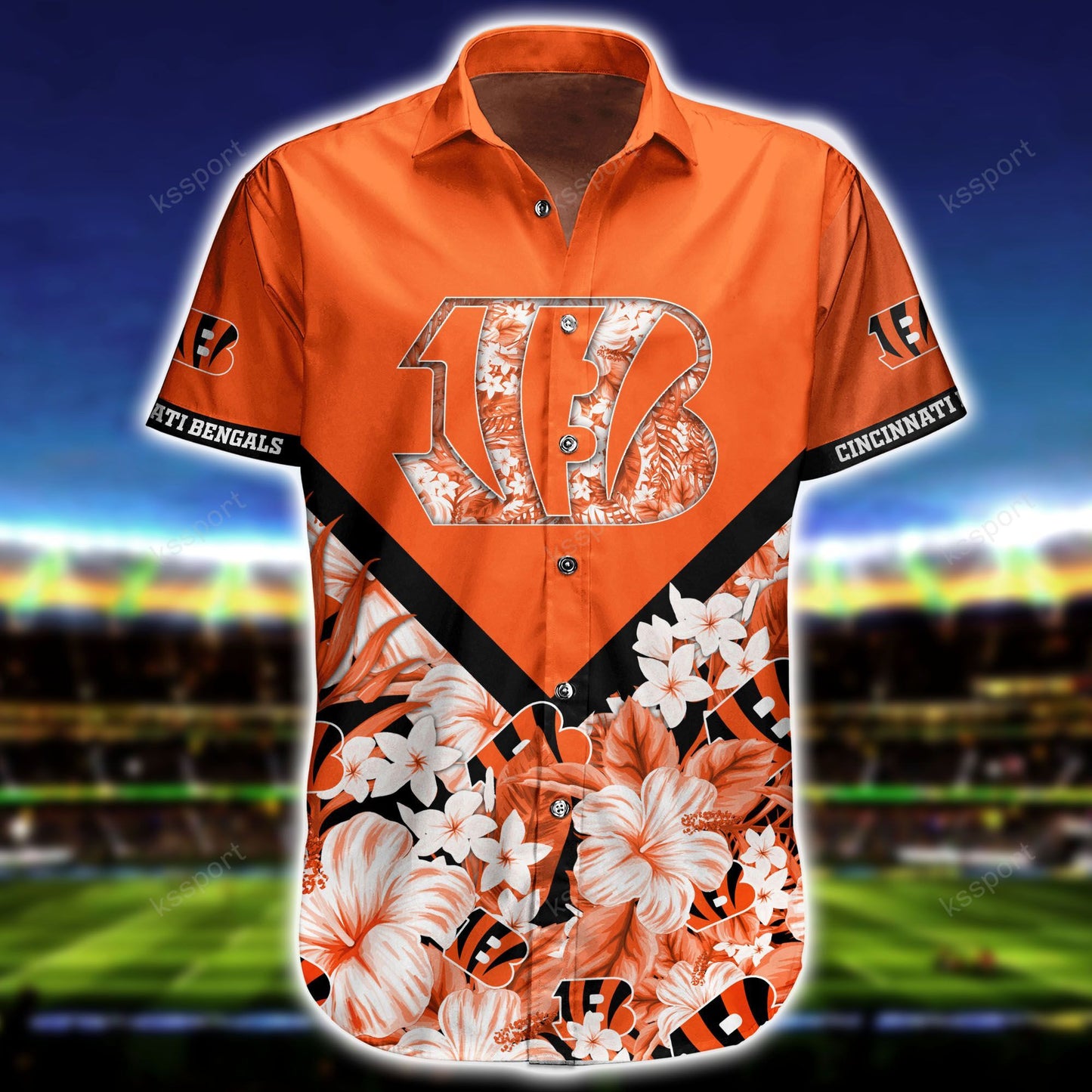 Cincinnati Bengals Personalized Shirt and Shorts BG275