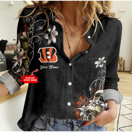 Cincinnati Bengals Personalized Woman Shirt BG182