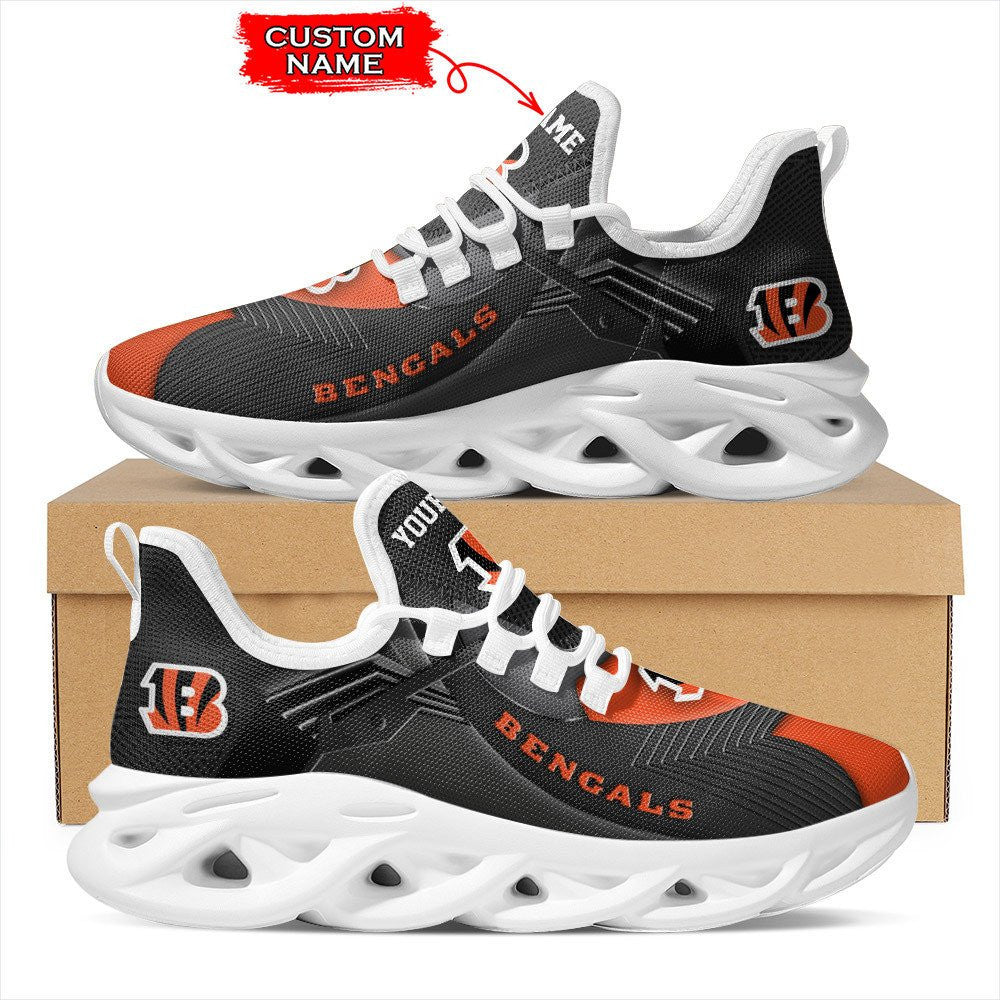 Cincinnati Bengals Personalized Yezy Running Sneakers 311