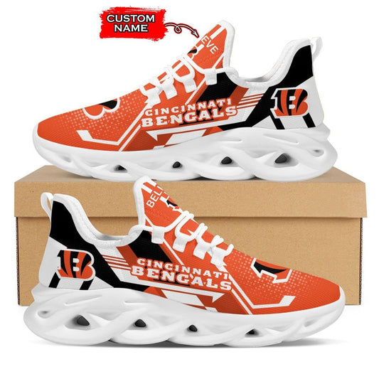 Cincinnati Bengals Personalized Yezy Running Sneakers 784