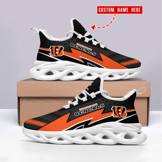 Cincinnati Bengals Personalized Yezy Running Sneakers BB125
