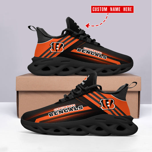 Cincinnati Bengals Personalized Yezy Running Sneakers BB157