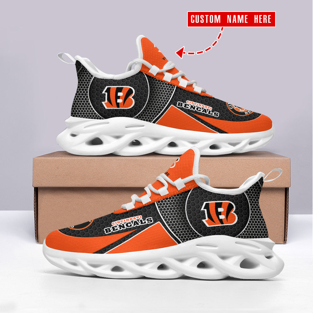 Cincinnati Bengals Personalized Yezy Running Sneakers BB305