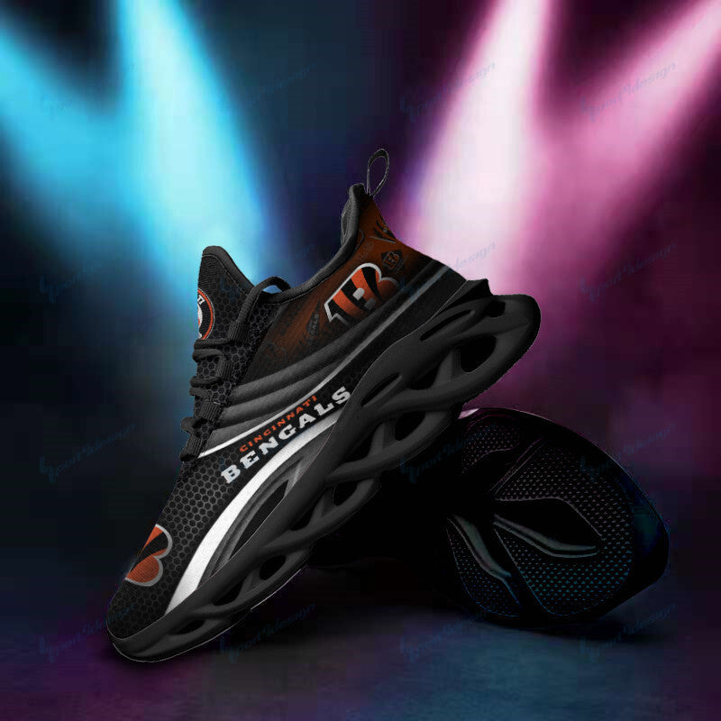 Cincinnati Bengals Personalized Yezy Running Sneakers BB796