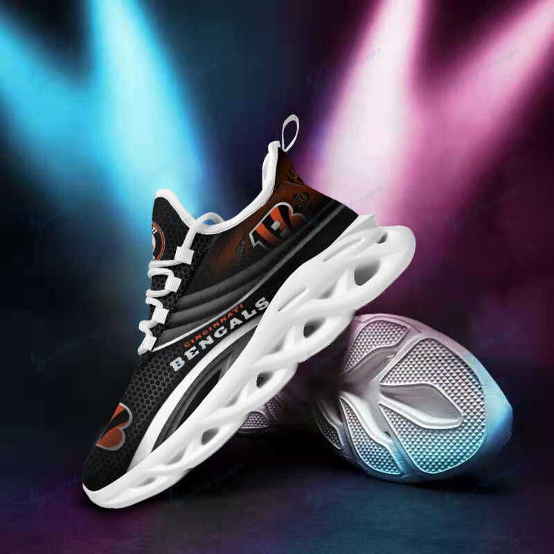 Cincinnati Bengals Personalized Yezy Running Sneakers BB796