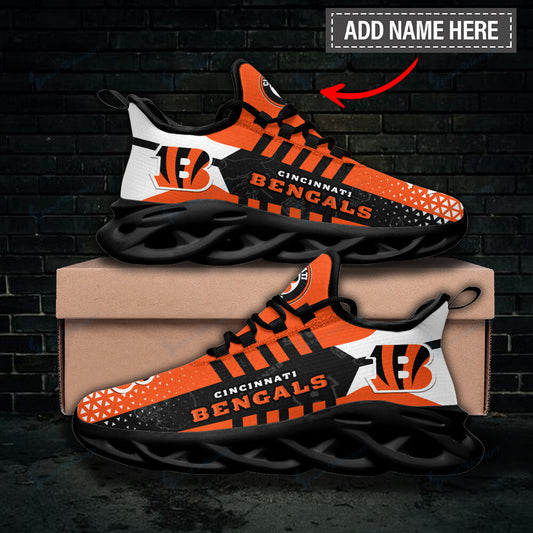 Cincinnati Bengals Personalized Yezy Running Sneakers BB836
