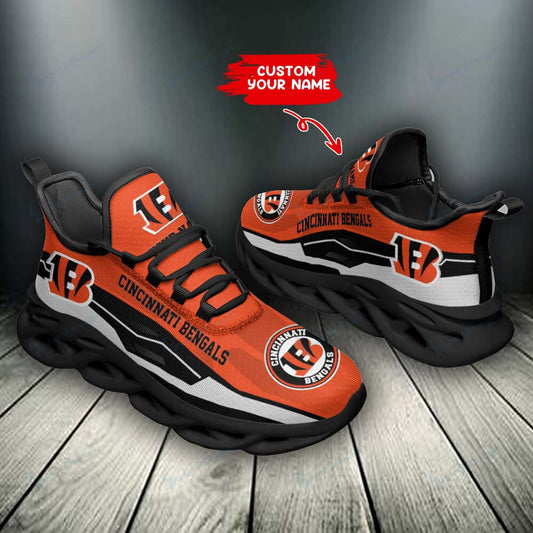 Cincinnati Bengals Personalized Yezy Running Sneakers BB932