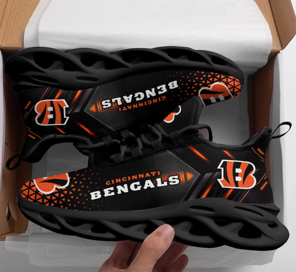 Cincinnati Bengals Personalized Yezy Running Sneakers BG288
