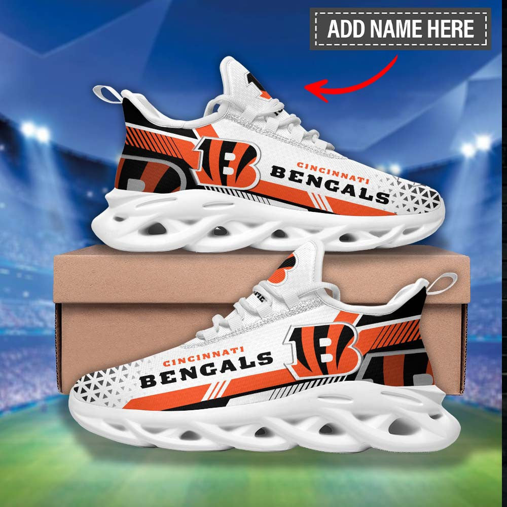 Cincinnati Bengals Personalized Yezy Running Sneakers BG295