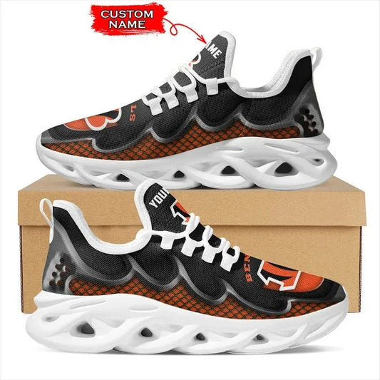 Cincinnati Bengals Personalized Yezy Running Sneakers BG410