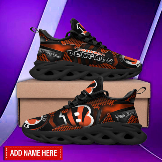 Cincinnati Bengals Personalized Yezy Running Sneakers BG773