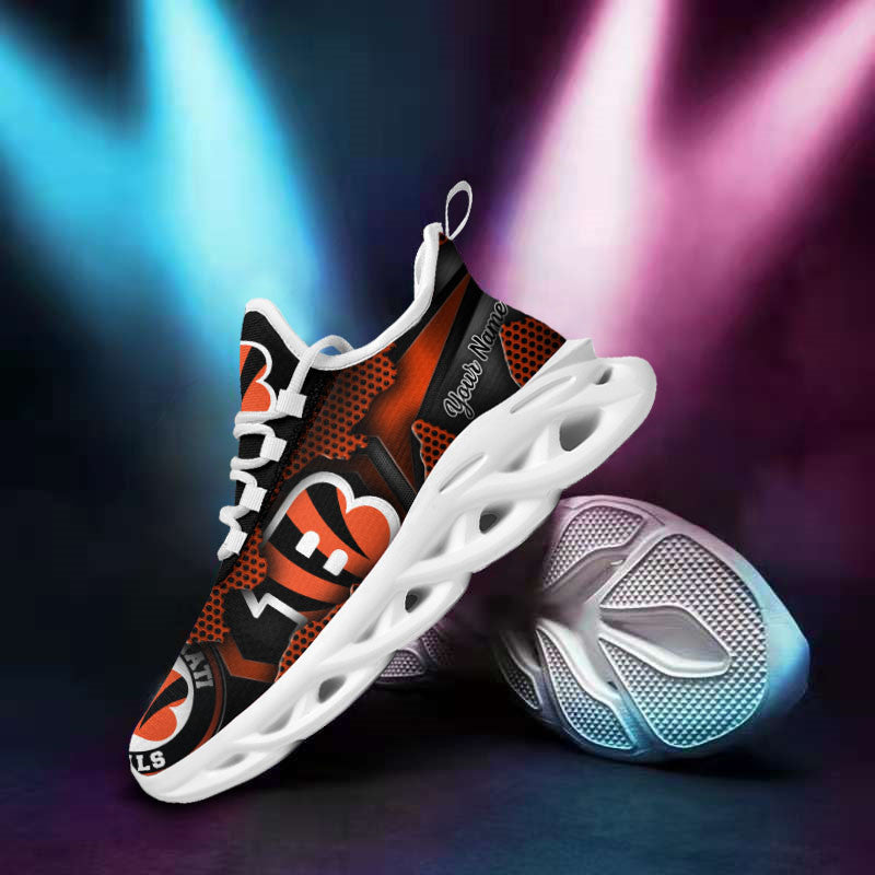 Cincinnati Bengals Personalized Yezy Running Sneakers BG773