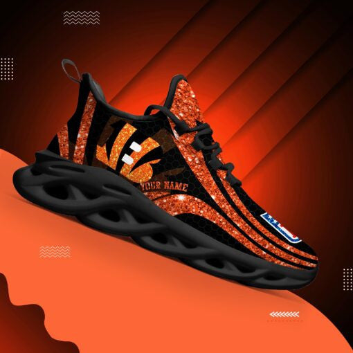 Cincinnati Bengals Personalized Yezy Running Sneakers BG869