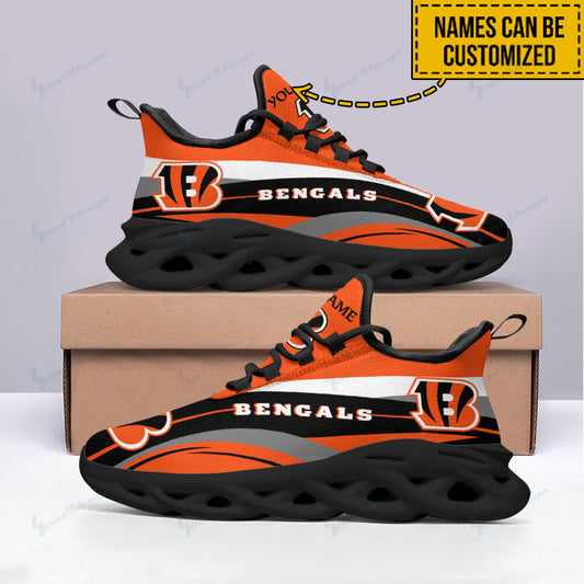 Cincinnati Bengals Personalized Yezy Running Sneakers SPD156