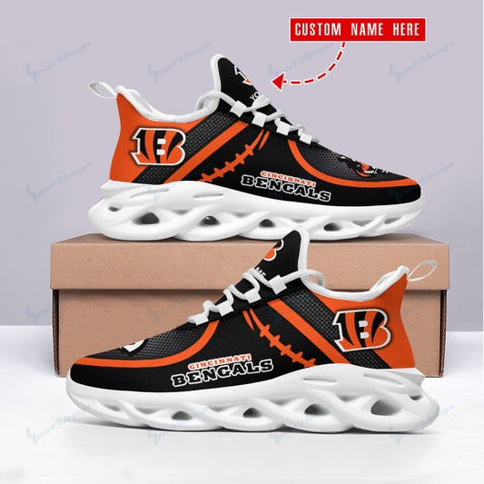 Cincinnati Bengals Personalized Yezy Running Sneakers SPD157