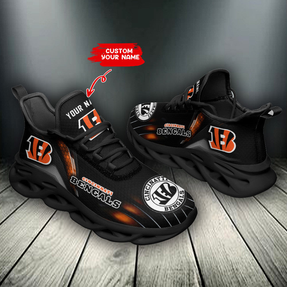 Cincinnati Bengals Personalized Yezy Running Sneakers SPD264