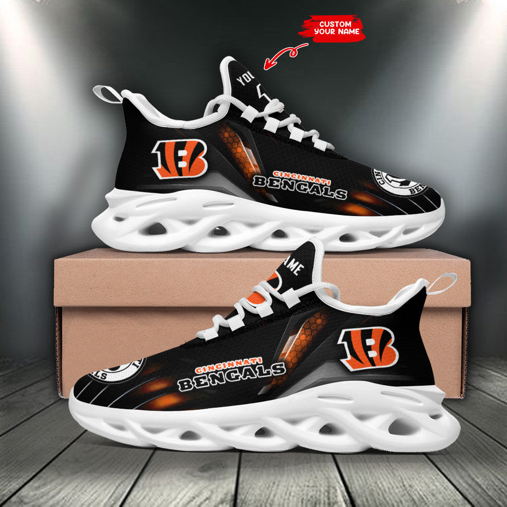 Cincinnati Bengals Personalized Yezy Running Sneakers SPD264