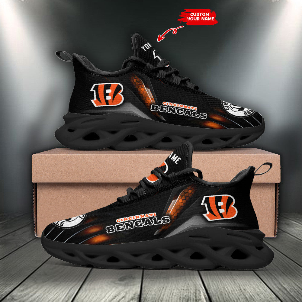 Cincinnati Bengals Personalized Yezy Running Sneakers SPD264