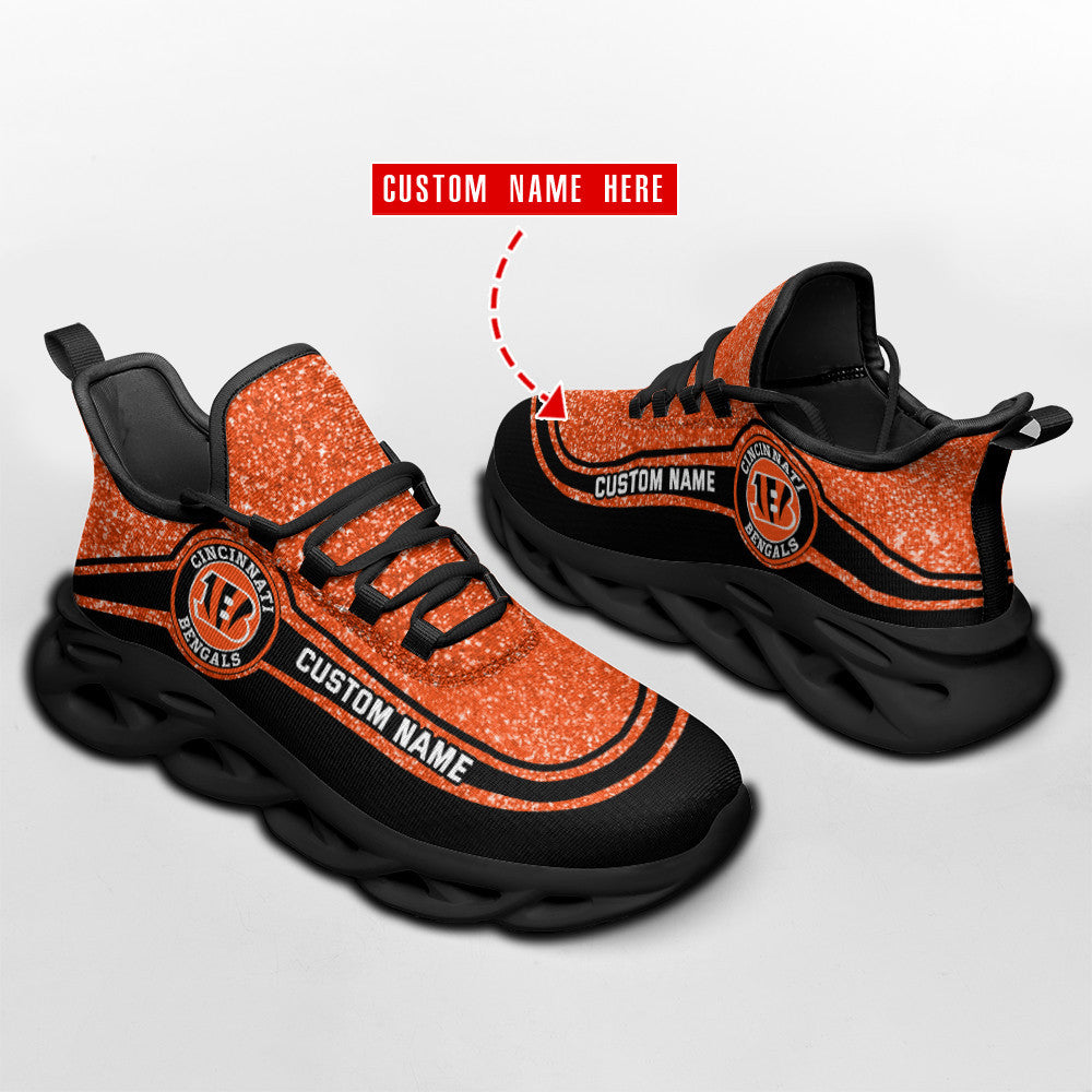 Cincinnati Bengals Personalized Yezy Running Sneakers SPD329